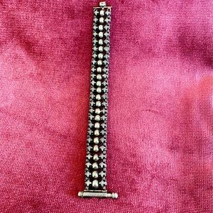 Vintage Sulawesi silver bracelet ornate clasp fabulous piece! ✨✨✨✨💎💎💎